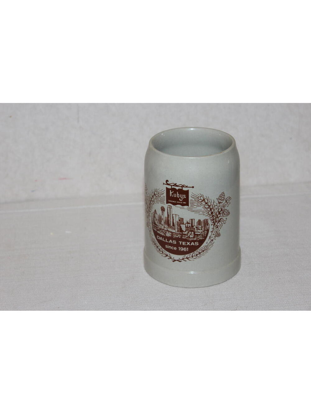 Kuby’s Sausage House Dallas, Texas Beer Stein – Vintage Collectible